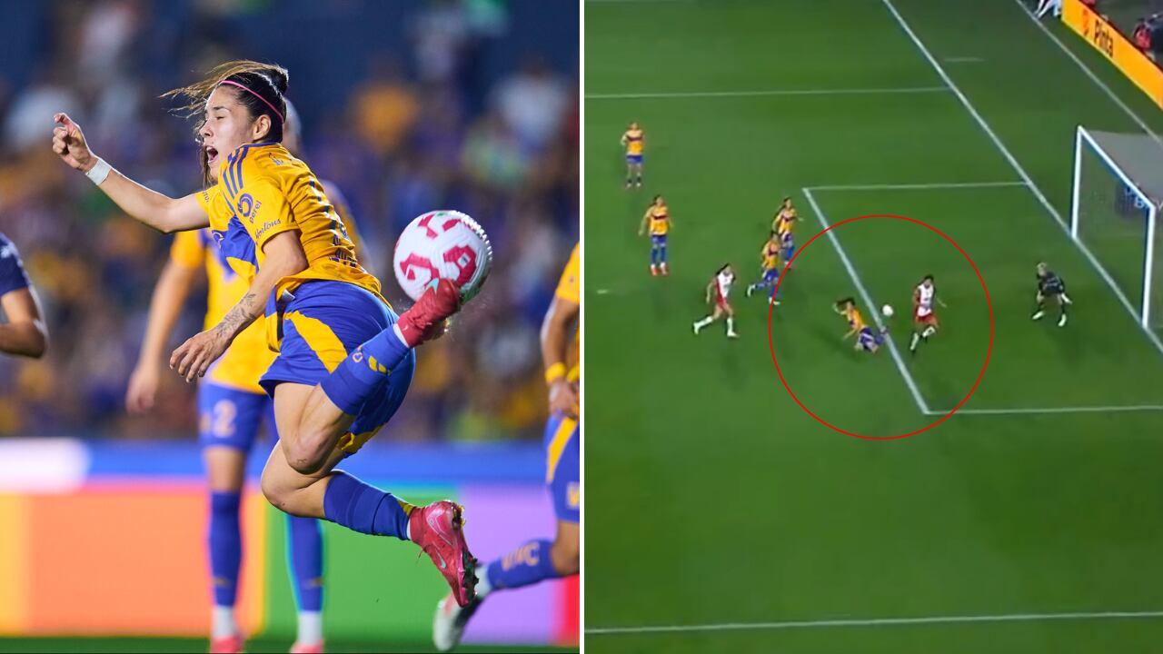 Lizbeth Ovalle, autora de golazo en Liga MX que bautizó 'El Camaroncín'