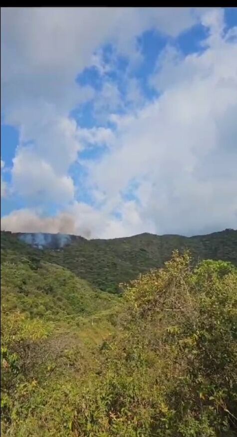 Parapentista en Cerrito