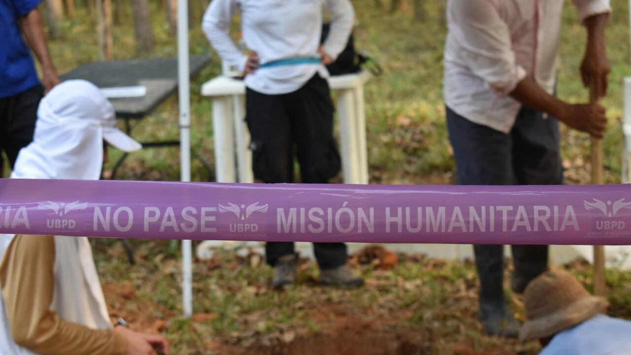 Las tareas fueron acompañadas por la Unidad de Búsqueda de Personas dadas por Desaparecidas.