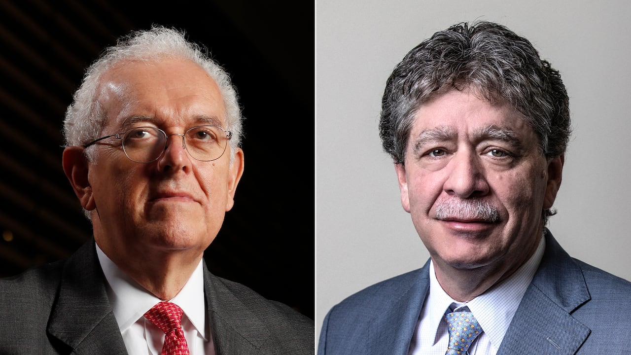 Bruce Mac Master y José Antonio Ocampo