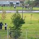Protestas en la Universidad Nacional.