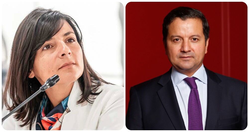 Irene Vélez y David Luna.