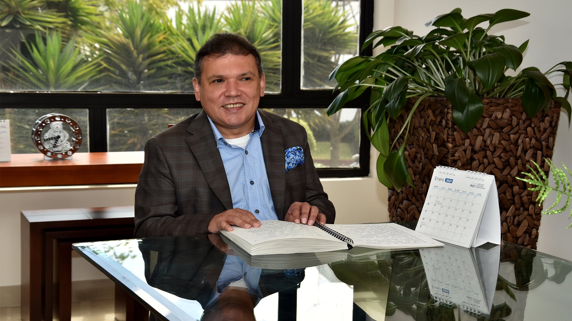 Carlos Parra Dussan, director General Instituto Nacional para Ciegos.