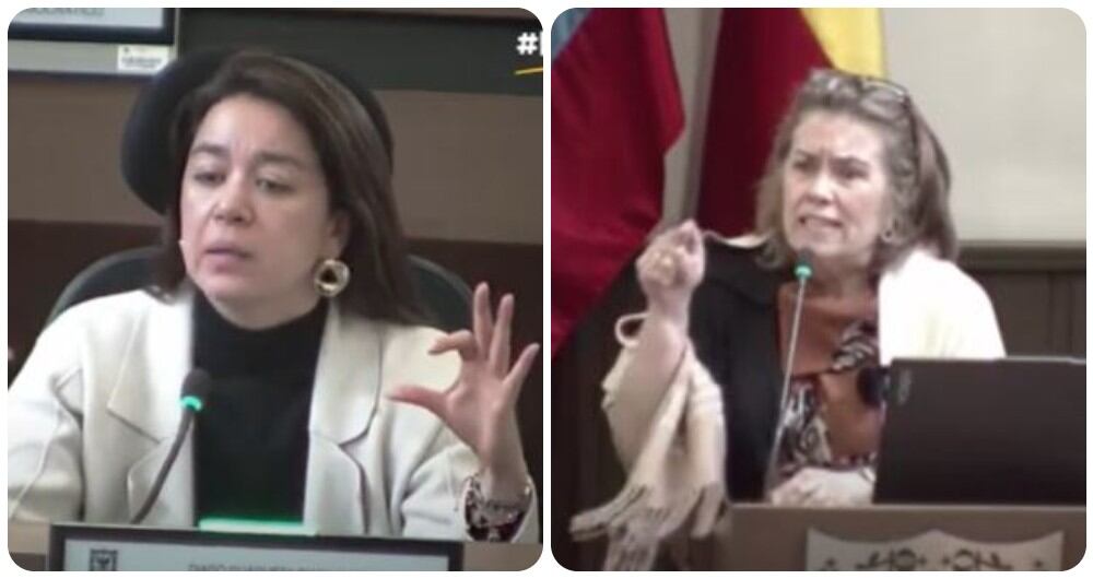 Concejal Diana Diago y la directora Consuelo Ordóñez