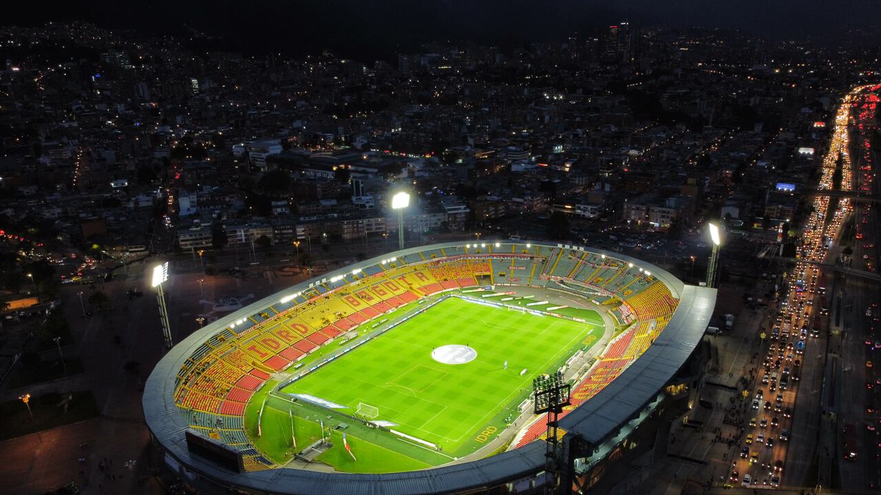 Panorámica Estadio el Campín partido Santa Fe vs Nacional
Bogotá 3 agosto 2021
Foto Guillermo Torres