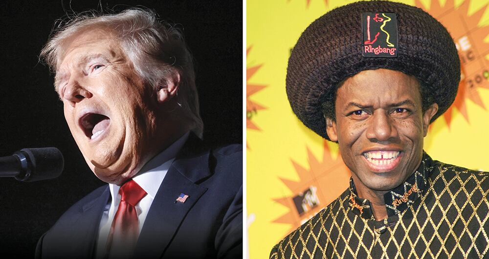 Donald Trump enfrenta batalla legal con el musico Eddy Grant.