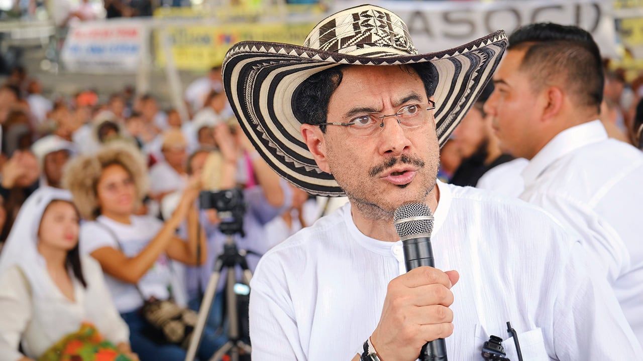 Iván Cepeda, candidato presidencial.