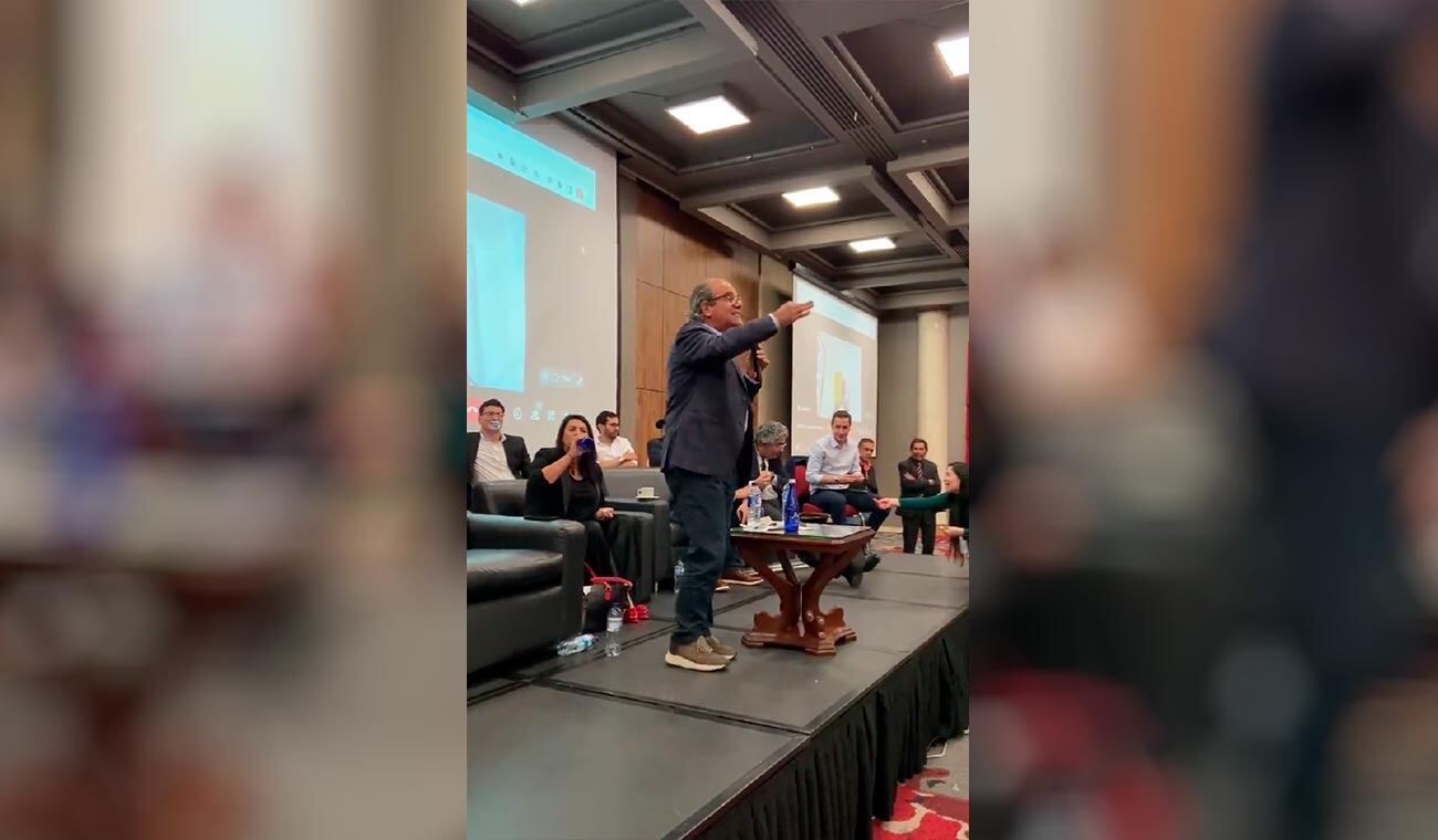 Carlos Felipe Mejía en la “II Cumbre de patriotas” del Centro Democrático.