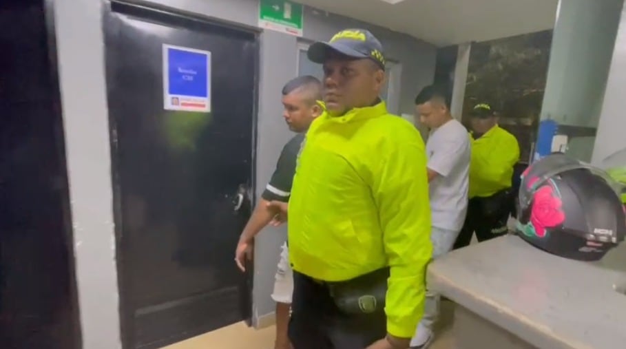 Los dos sujetos se encontraban juntos