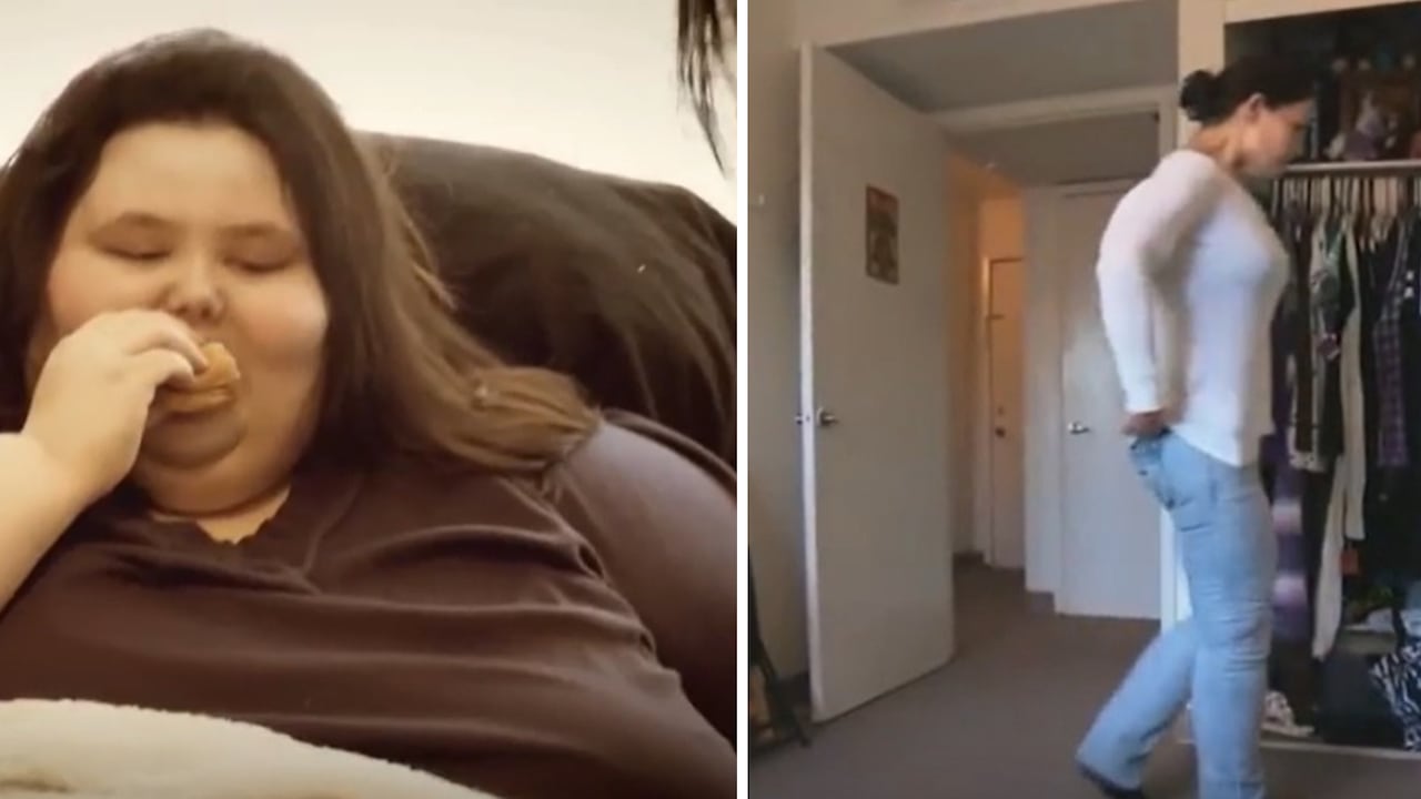 Irreconocible: así quedó una de las mujeres más gordas del mundo tras cambio extremo. Imágenes del canal TLC publicadas por el diario británico The Mirror