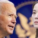 Biden y Kim Yo Jong