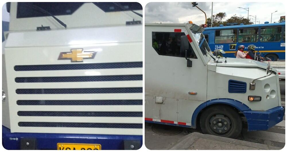 Lo último: delincuentes roban un carro de valores en Los Mártires, en Bogotá