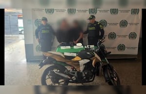 Capturados dos presuntos delincuentes en la ciudad de Bogotá.