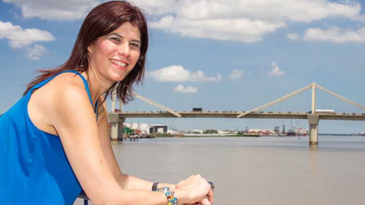 Ministra de Transporte, Natalia Abello.