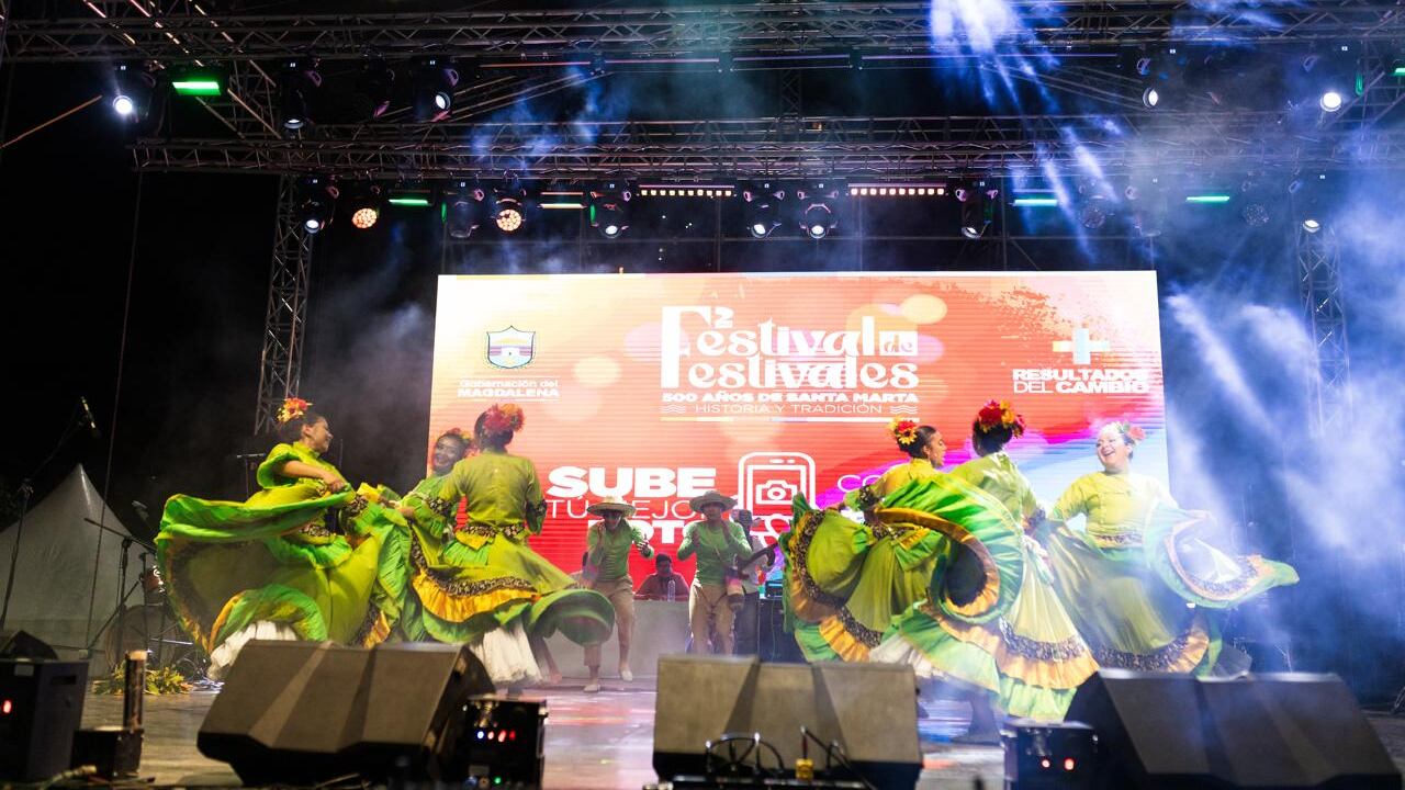 Lo mejor de la música colombiana movió la primera noche del Festival de Festivales en Santa Marta.