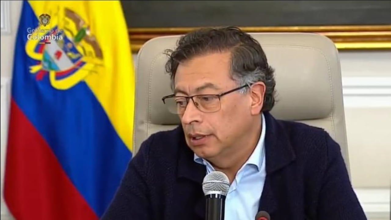 Petro desarrolló una reunión con sus ministros este 4 de febrero.