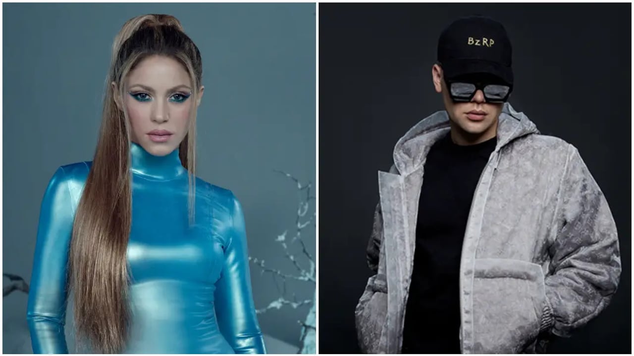 Shakira y Bizarrap.