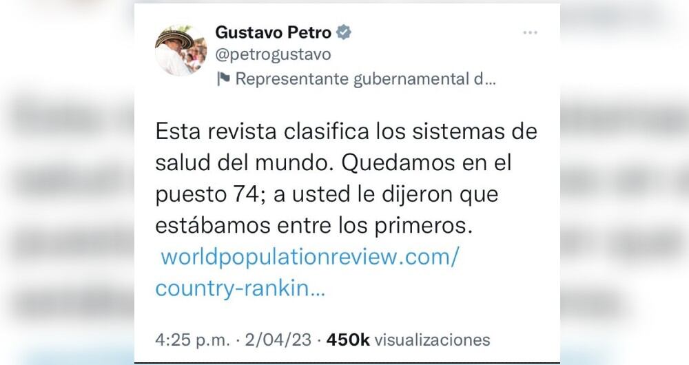 Trino del presidente Gustavo Petro