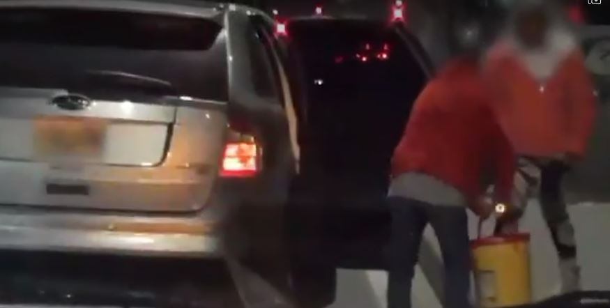 La droga era transportada en canecas de pintura y estuco