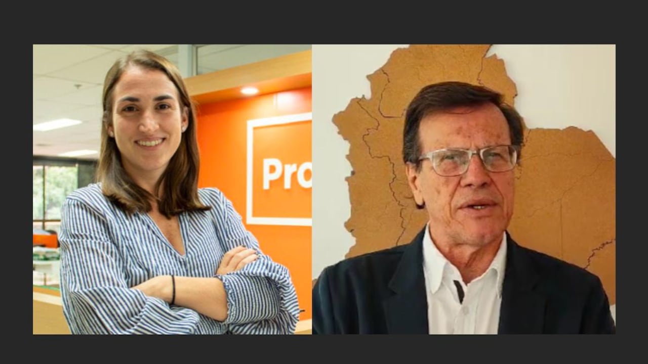 María Isabel Ulloa, directora de ProPacífico y Fabio Arias, presidente de la CUT.