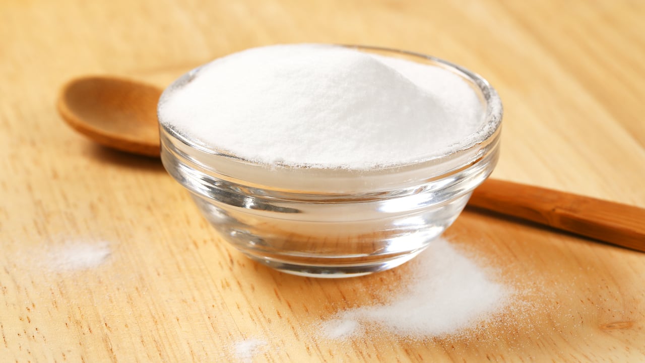 El bicarbonato de sodio.