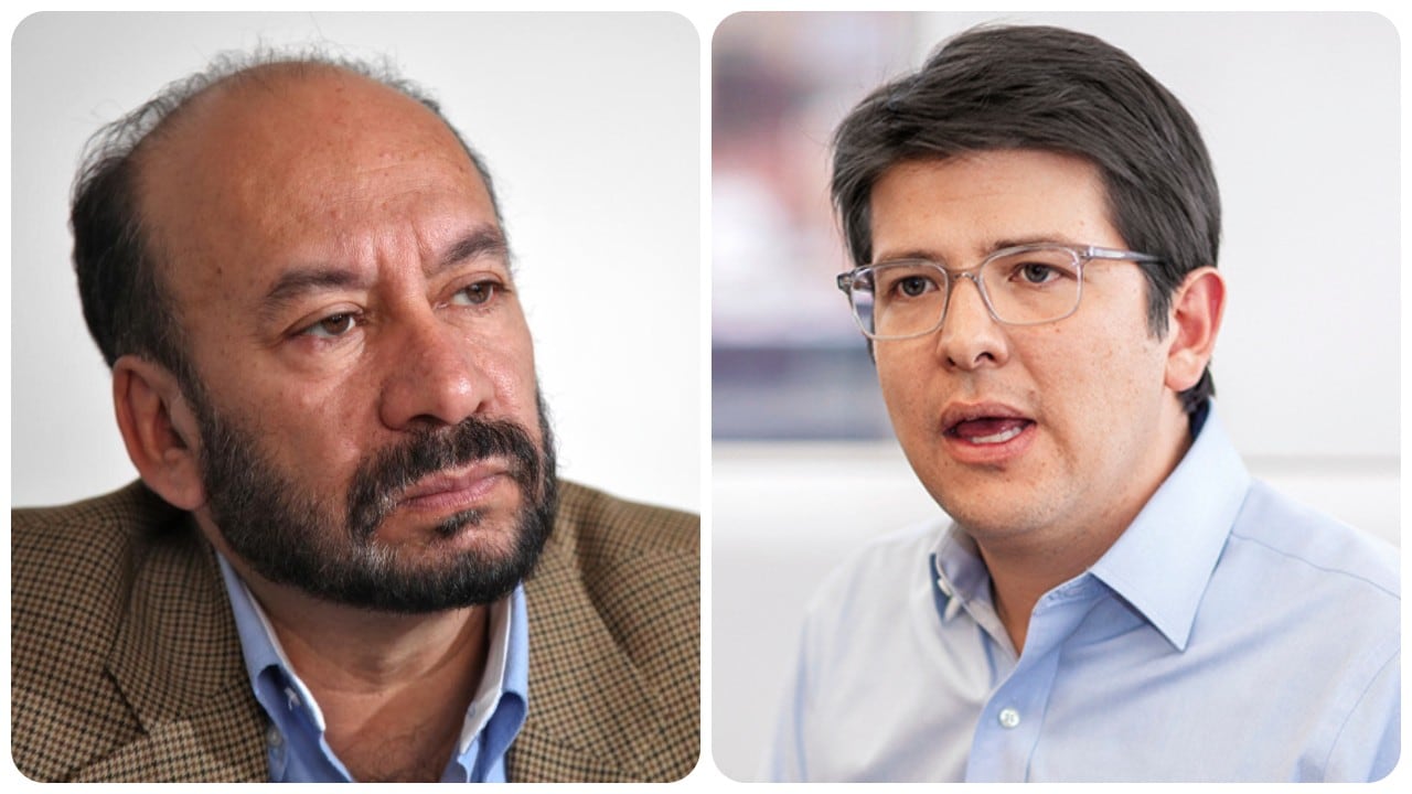 Alfredo Rangel y Miguel Uribe Turbay.