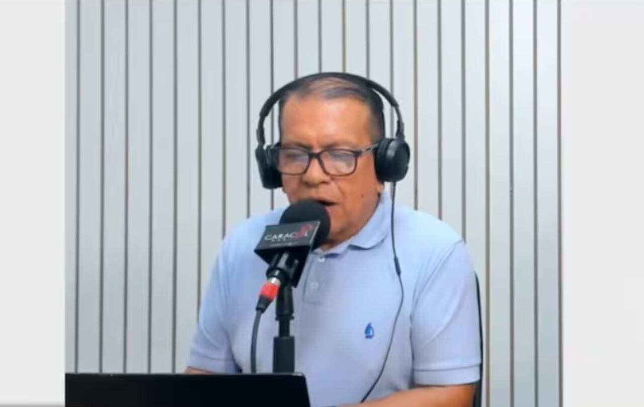 El periodista Gustavo Chica