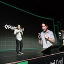 Freddy Vega, CEO de Platzi, durante la Platzi Conf 2025.