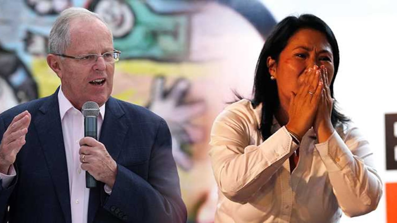 Por el momento hay una diferencia aproximada de 42.000 votos entre Kuczynski y Fujimori.