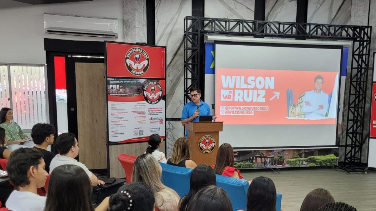 Exministro de Justicia, Wilson Ruiz, promotor de la iniciativa.
