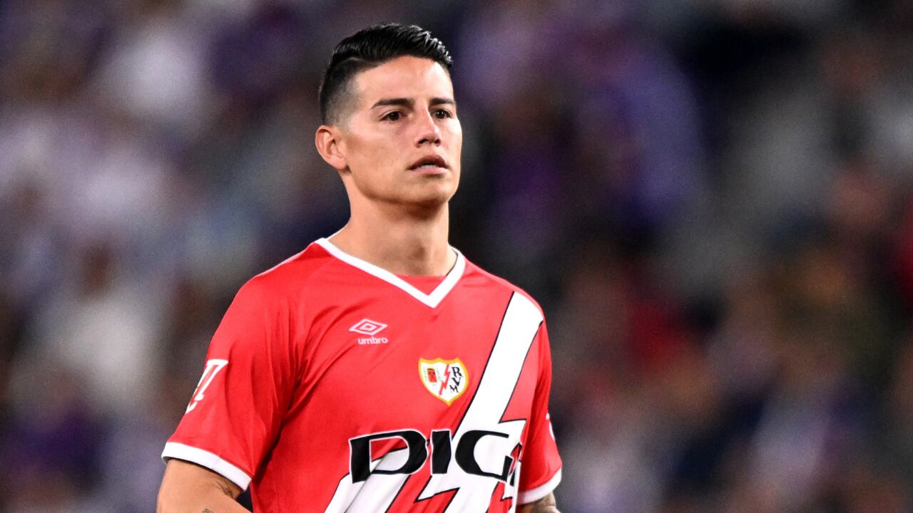 James Rodríguez reapareció como titular en Rayo Vallecano en Copa del Rey.