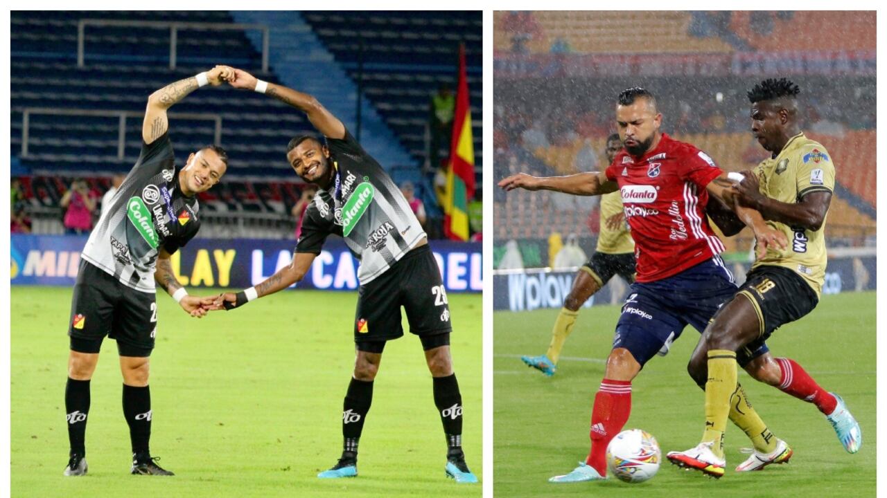 Pereira y DIM son los finalistas de la Liga colombiana y buscarán la estrella de fin de año en 2022.