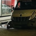La patrulla de la Policía atacada con la granada en Palmira.