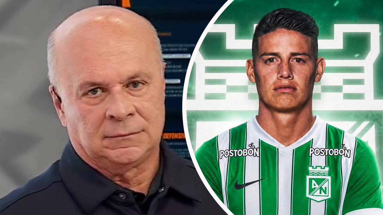 Carlos Antonio Vélez reaccionó al fichaje de James Rodríguez como nuevo jugador de Atlético Nacional.