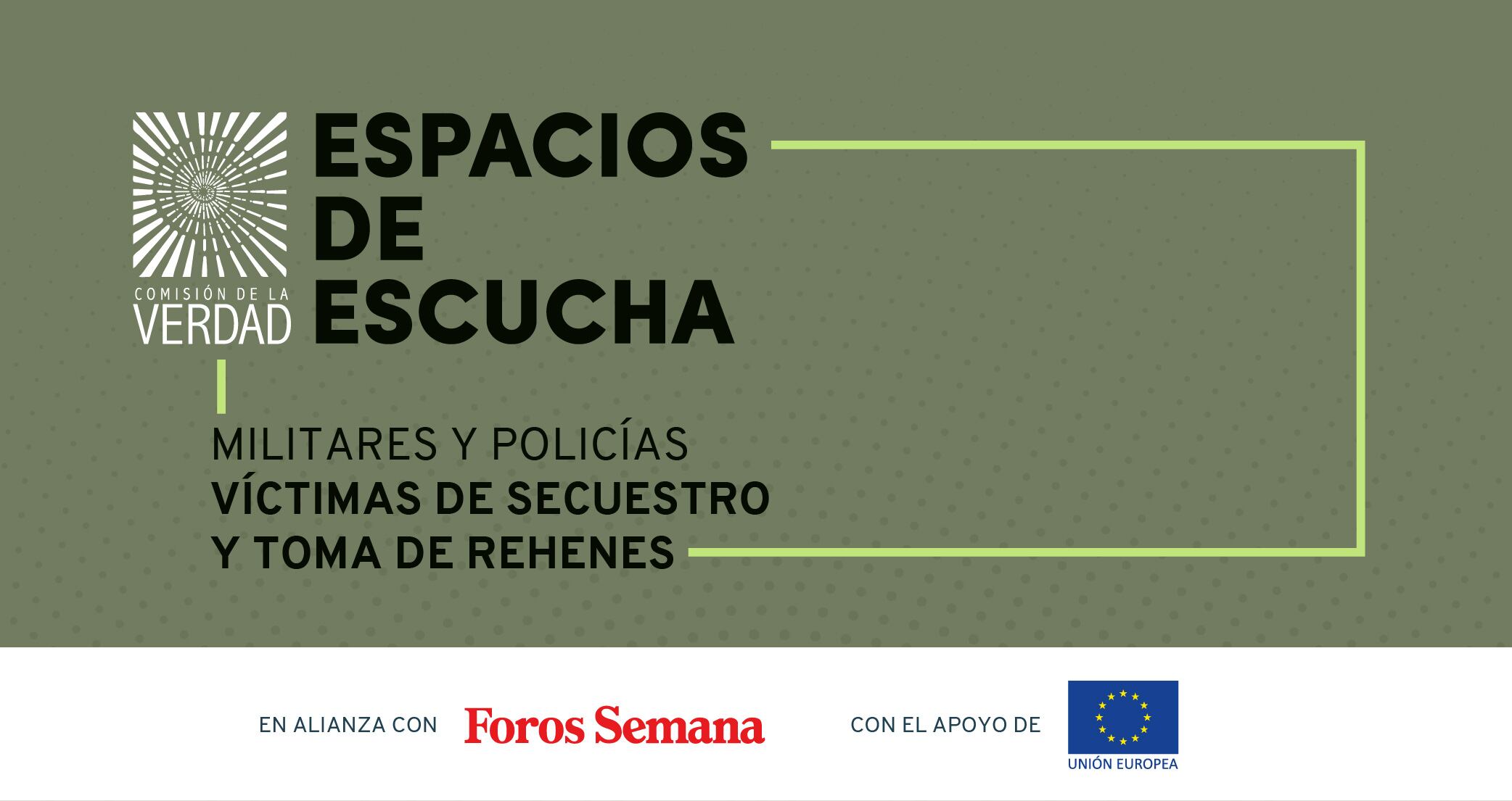 #EspacioDeEscucha #VíctimasDeSecuestro #Víctimas