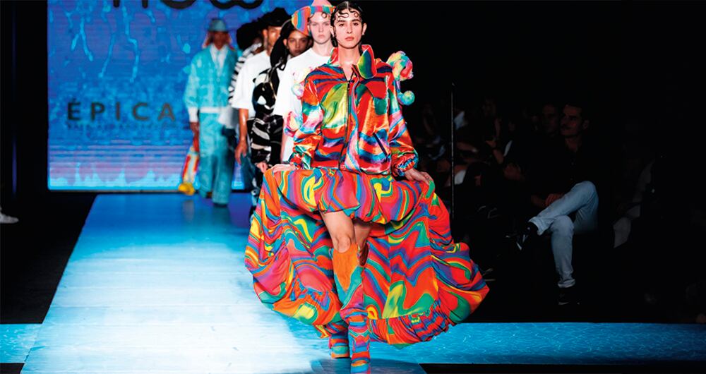 incluidos 12.000 compradores nacionales e internacionales de más de 40 países, interesados en las ventajas competitivas que ofrece Colombia como hub de creatividad, diseño y calidad.