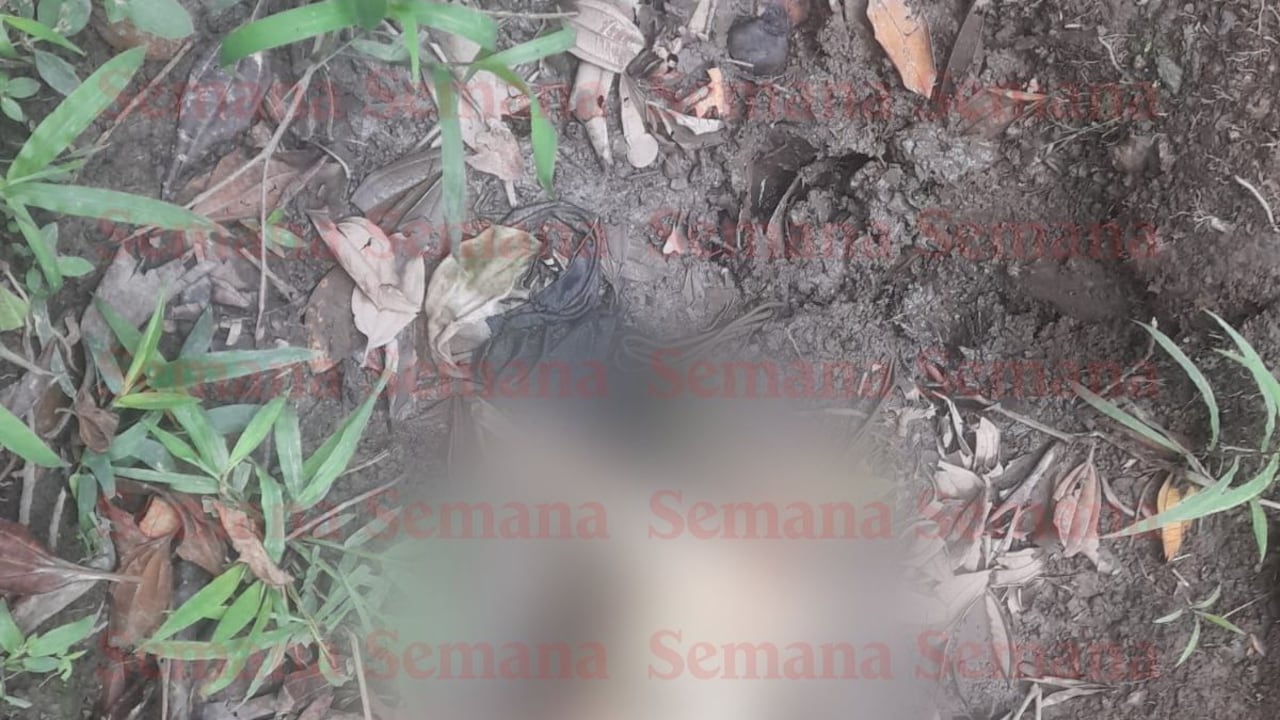 Fosa común encontrada en zona alta del corregimiento de Potrerito, Jamundí.