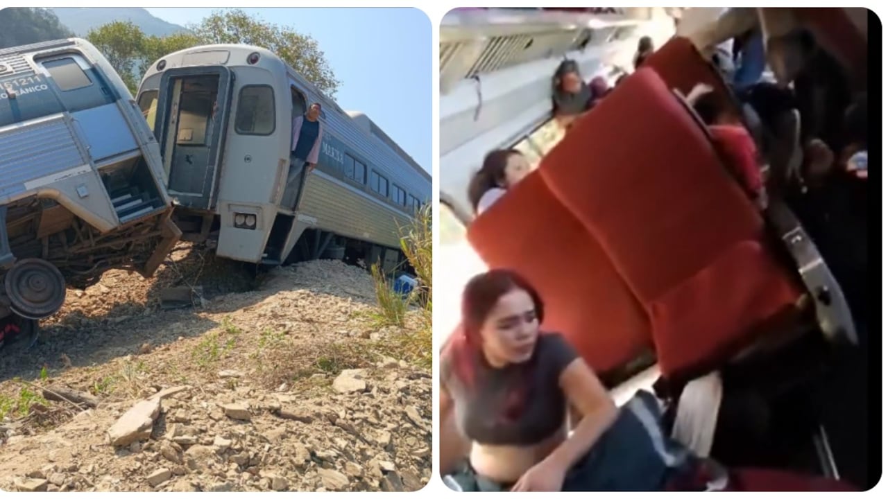 Al menos 13 muertos y 98 heridos por accidente ferroviario en el sur de México.