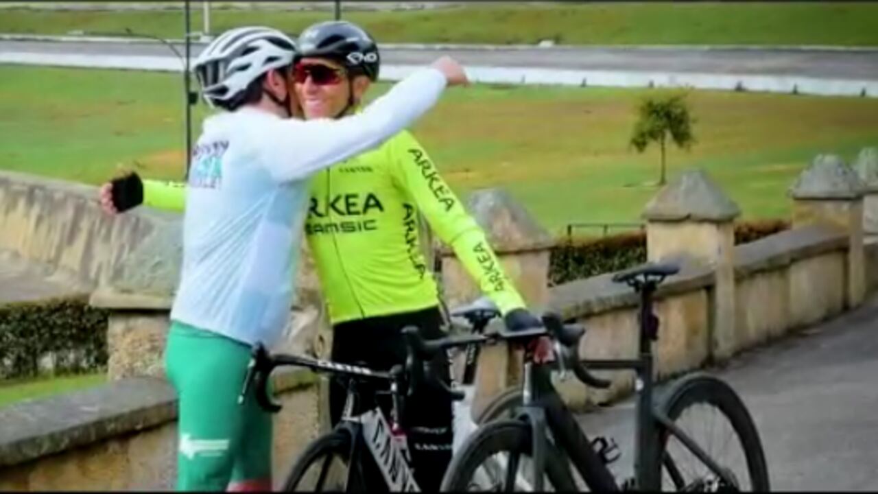 Carlos Amaya y Nairo Quintana