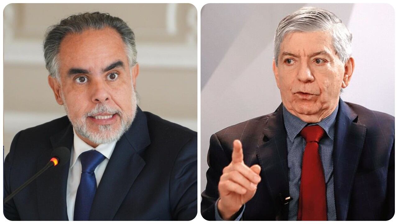 Armando Benedetti y César Gaviria.