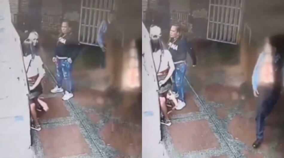 Atraco en Bucaramanga.