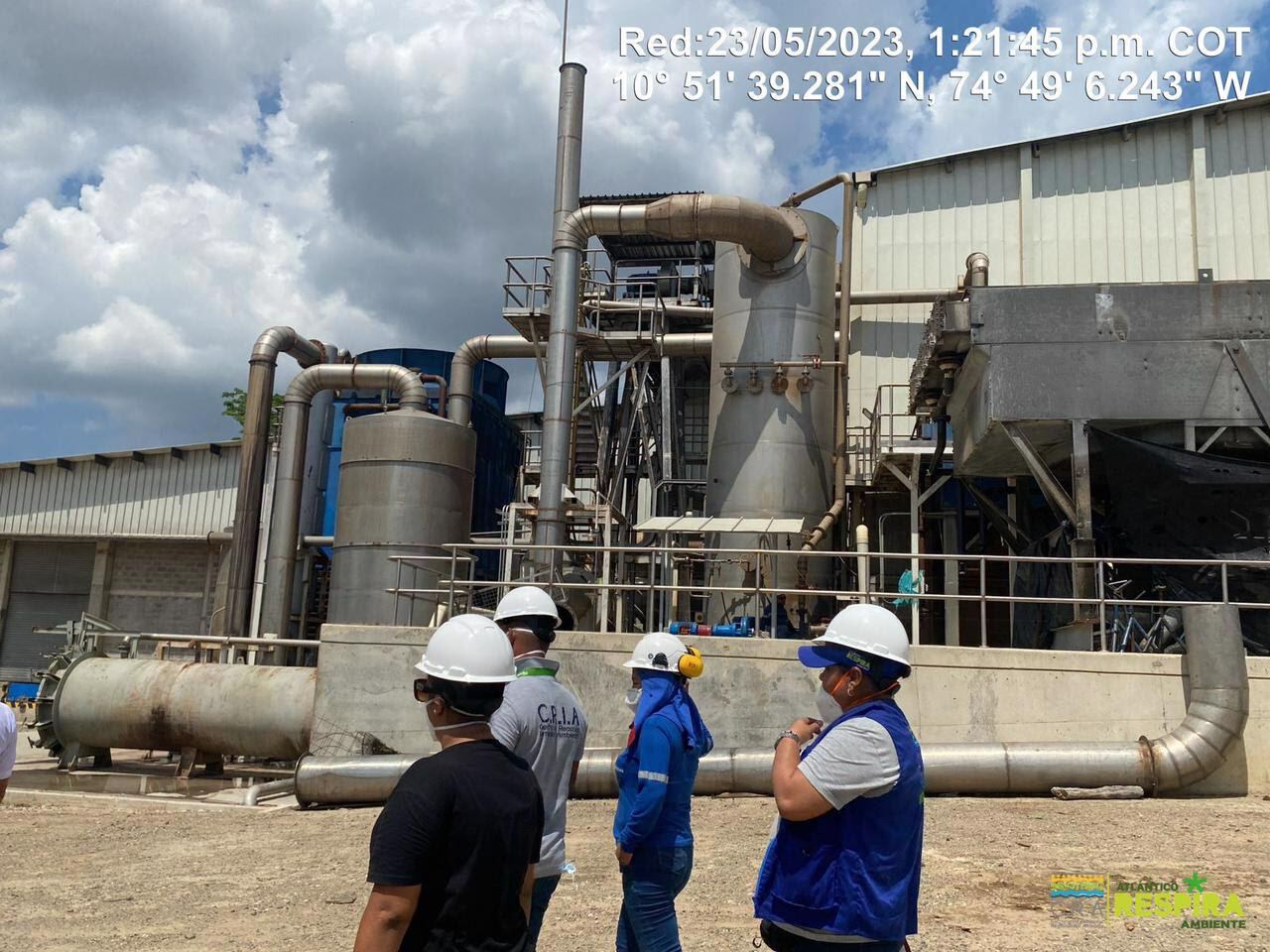 La autoridad ambiental solicitó a la empresa Agrosam S.A.S, la suspensión de actividades.