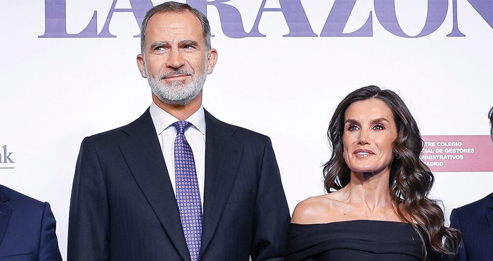 Los reyes de España.
