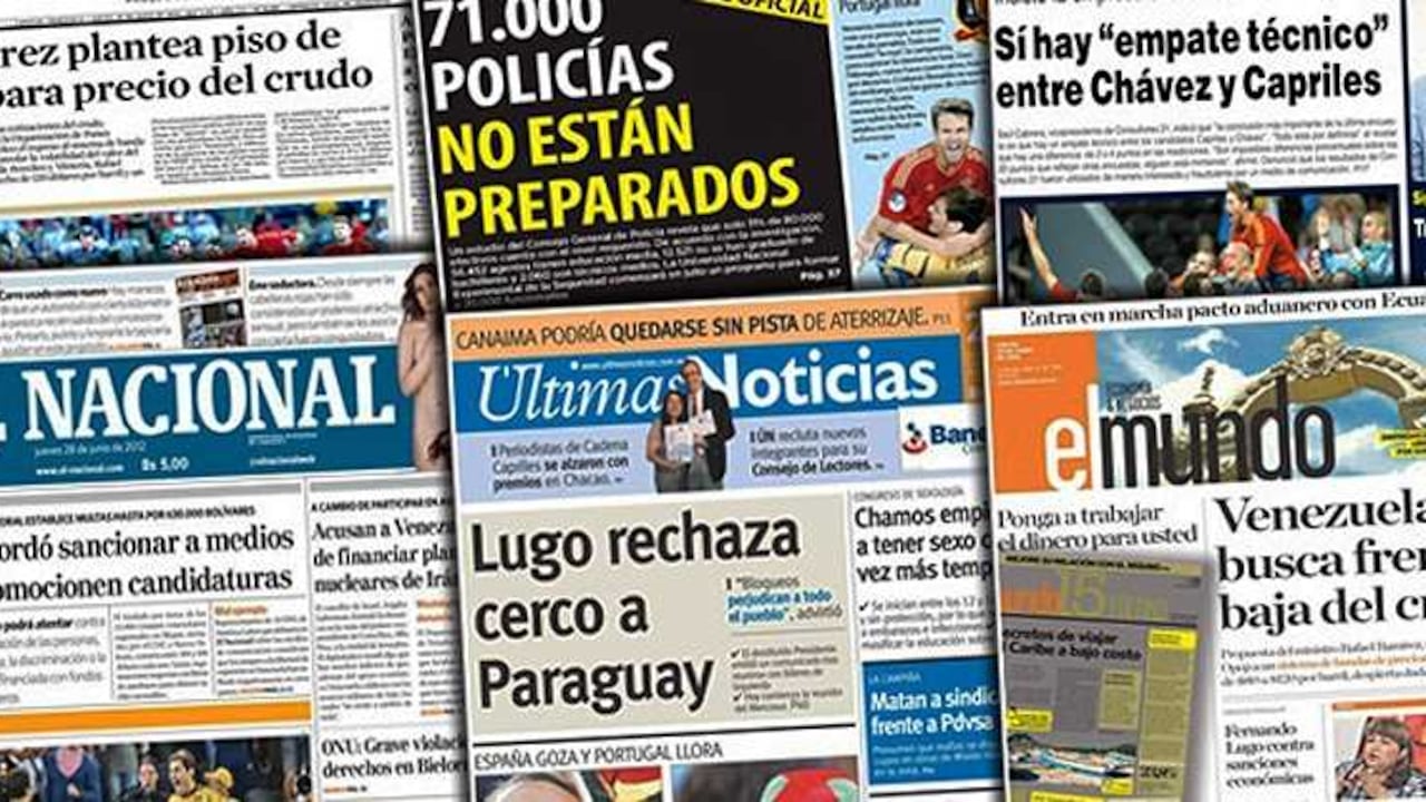 Nicolás Maduro, había advertido que a los periódicos “les va a llegar su hora”.