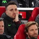 Luis Díaz vio desde el banquillo la victoria de Liverpool contra Leicester City