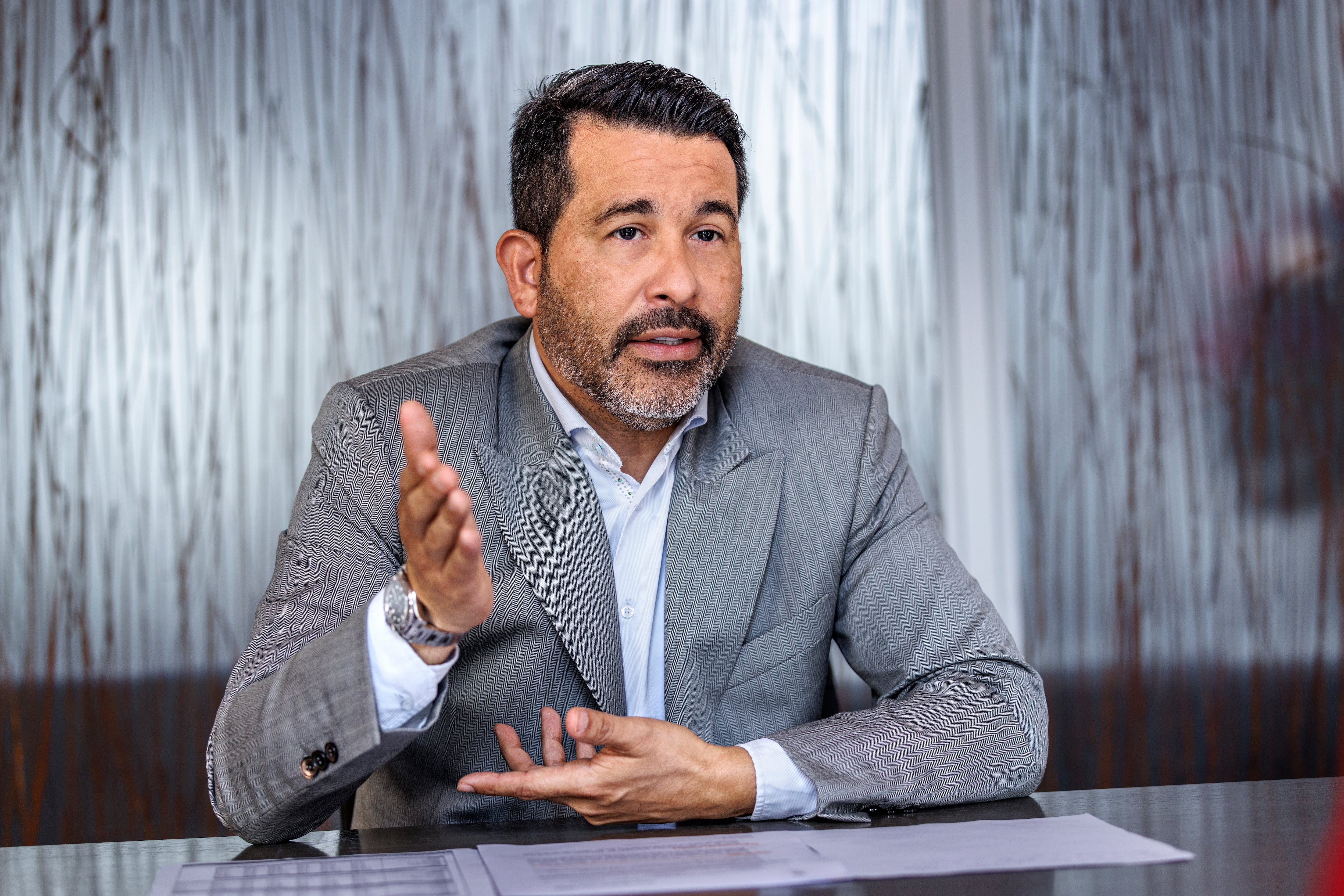 Luis Eduardo Llinás. Director de la DIAN.