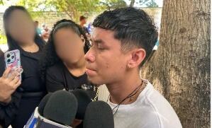 Andrés Felipe Banegas Hernández, hijo de la mujer asesinada en Soledad, Atlántico.