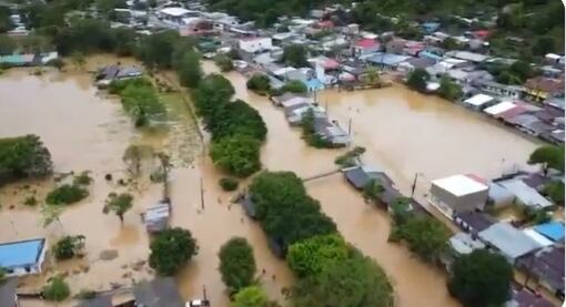 Montecristo inundado.