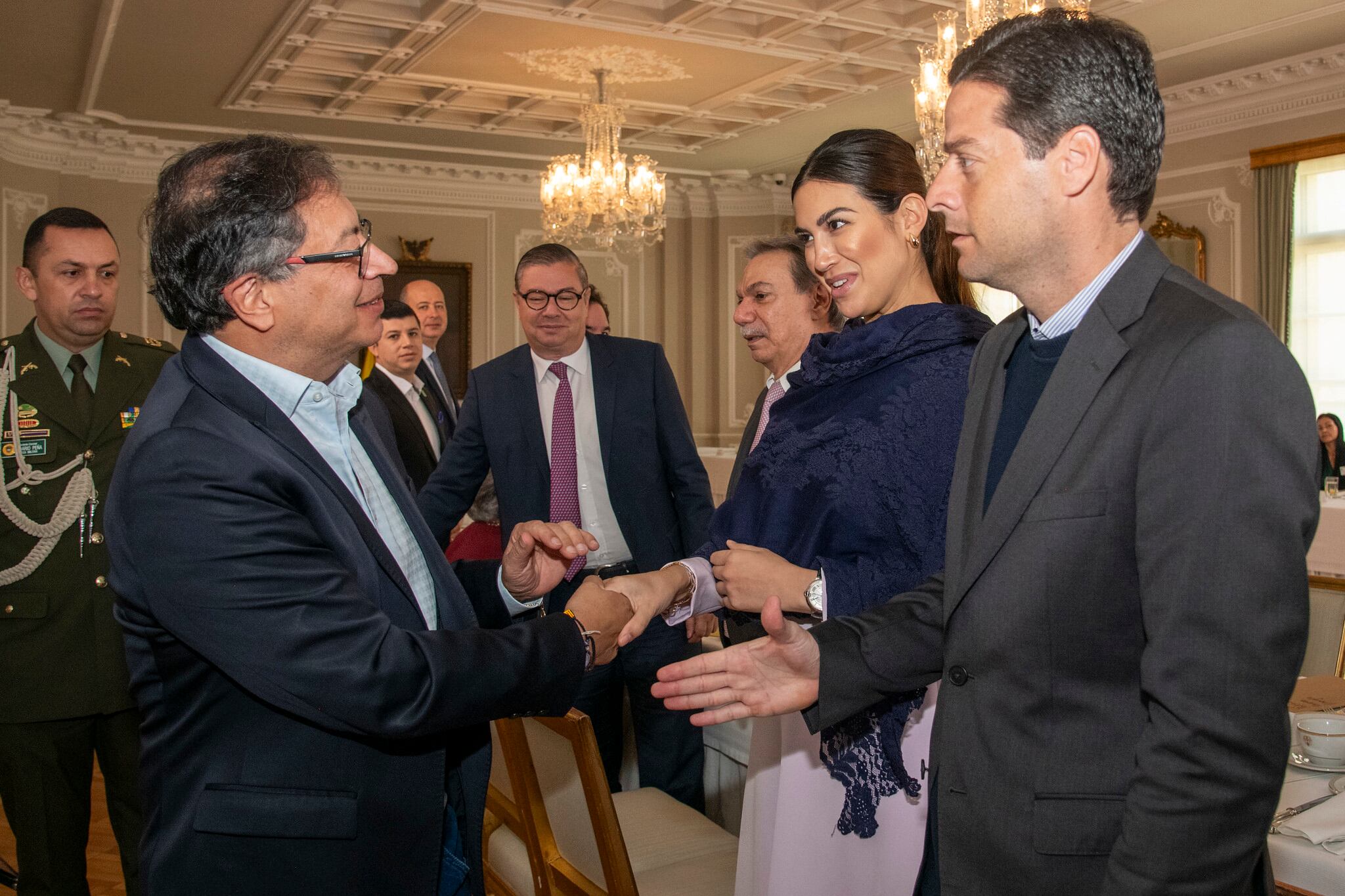 Reunión presidente Gustavo Petro y la bancada costeña