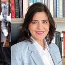 Clara Elvira Ospina y Dina Boluarte.